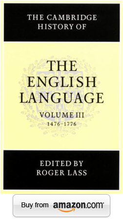 Israelites Unite - The Cambridge History of the English Language, Vol. 3: 1476-1776 (Volume 3)
